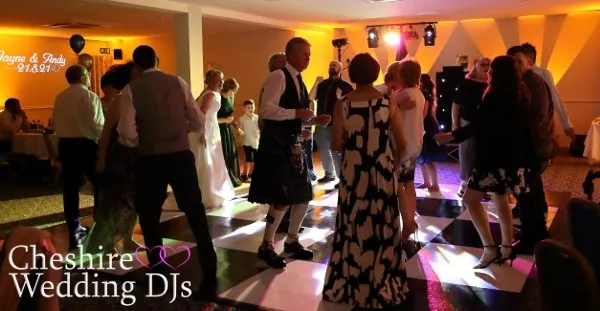 Cheshire View Wedding Uplighting